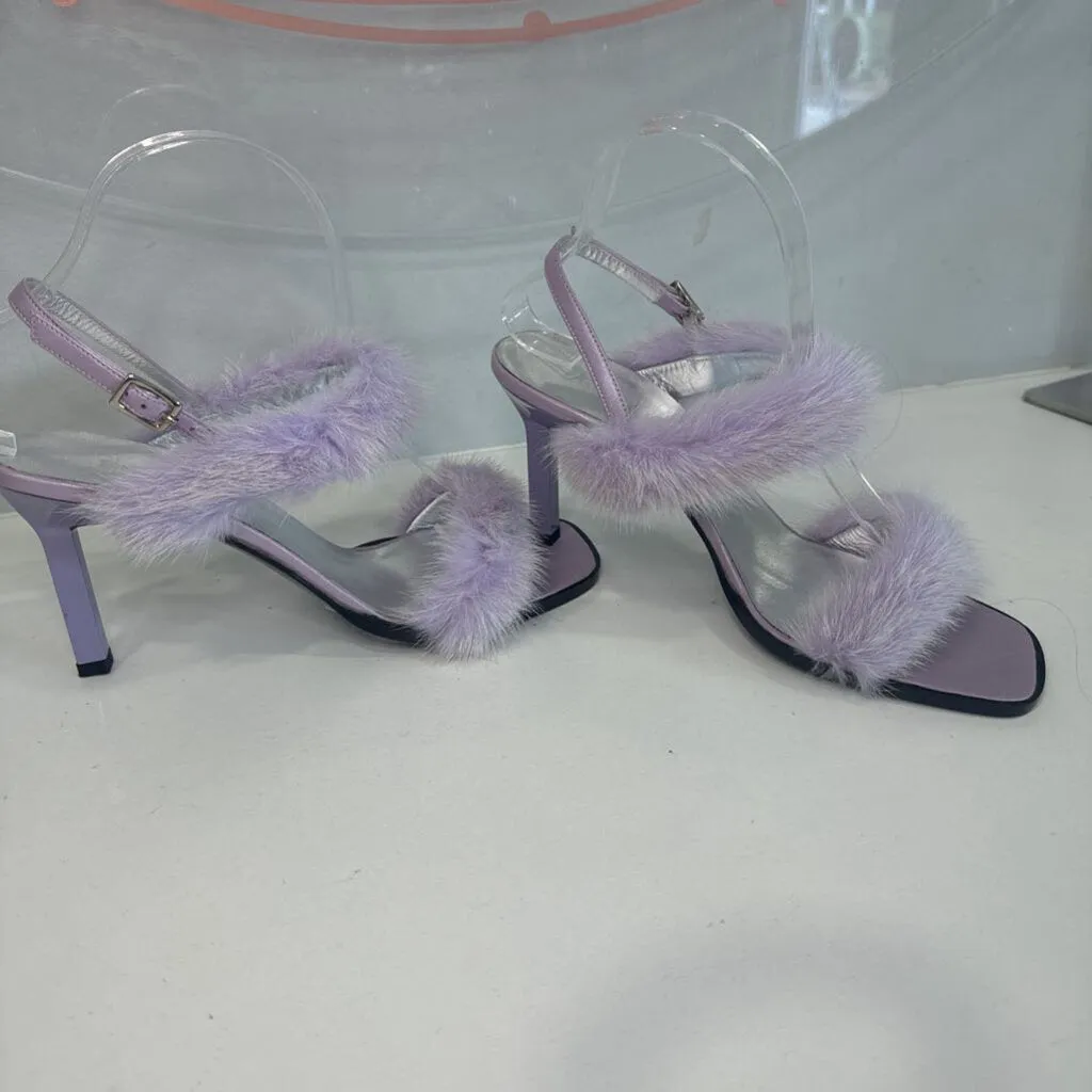 NEW VintageFur Kitten Heels