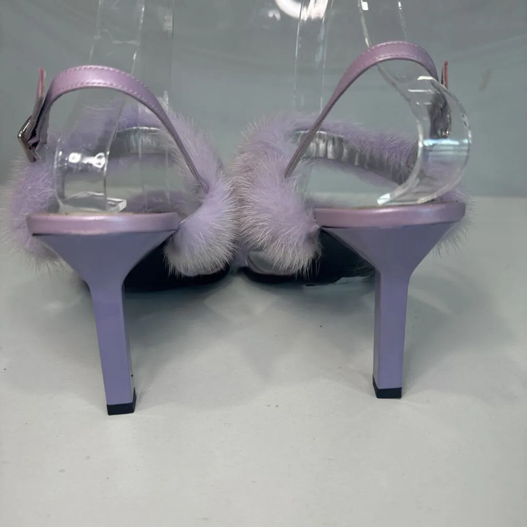 NEW VintageFur Kitten Heels