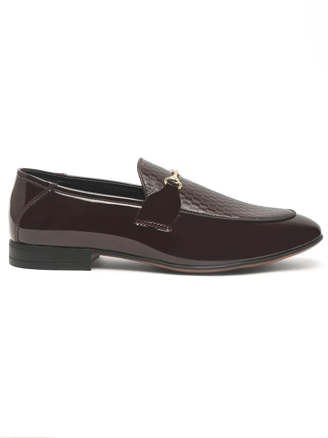 Pelle Albero Brown Casual Slip-On Moccasin For Men