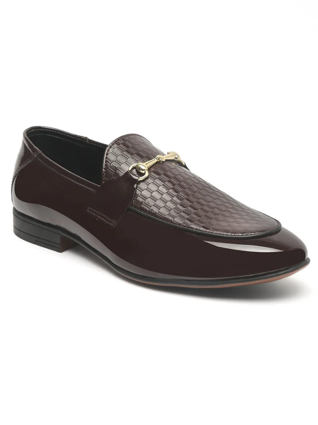Pelle Albero Brown Casual Slip-On Moccasin For Men