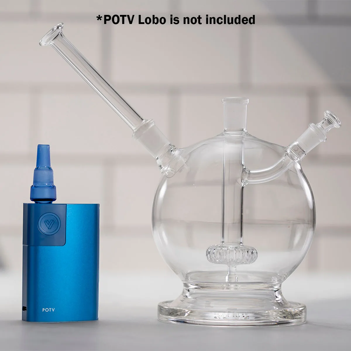 POTV Planet Glass Bubbler