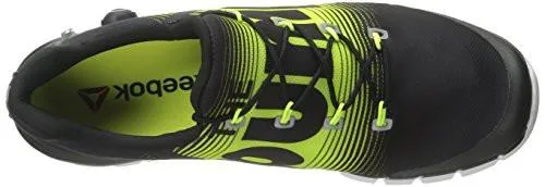 Reebok Zpump Fusion Running Shoe Blacksolar Yellowwhite 10.5 M US