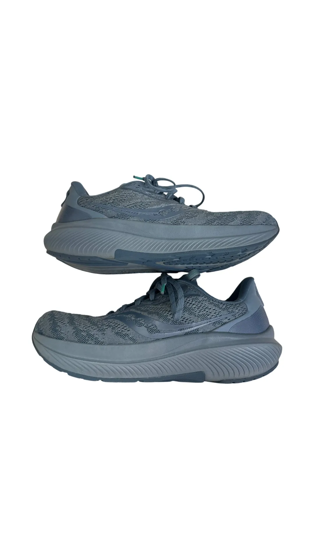 SAUCONY ECHELON 9 RUNNING SHOES SIZE 11 IN BLUE