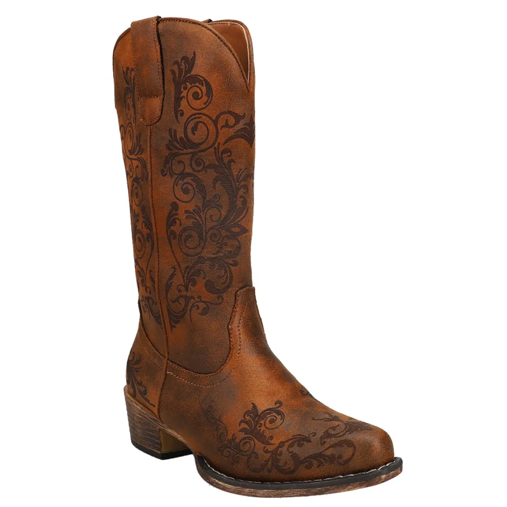 Tall Stuff Snip Toe Cowboy Boots